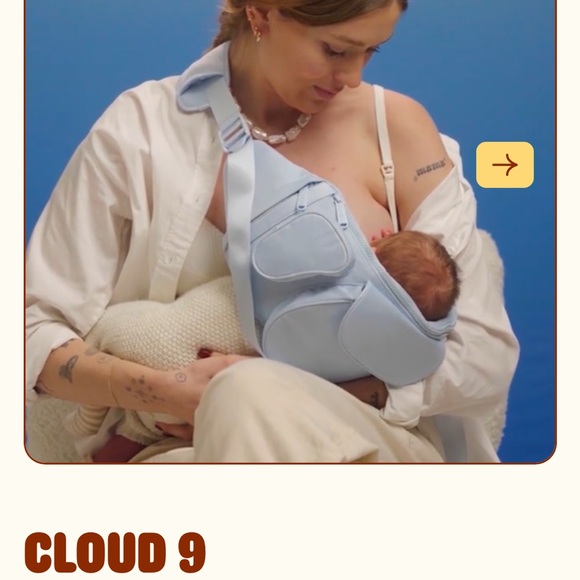 Swehl CLOUD 9 Multi-use nursing support sling + bag - Picture 7 of 9